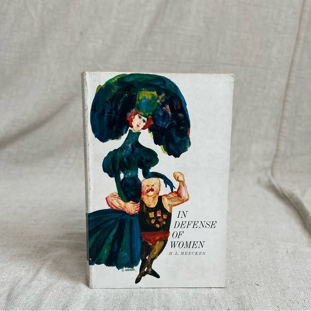 Vintage In Defense Of Women H. L. Mencken Book